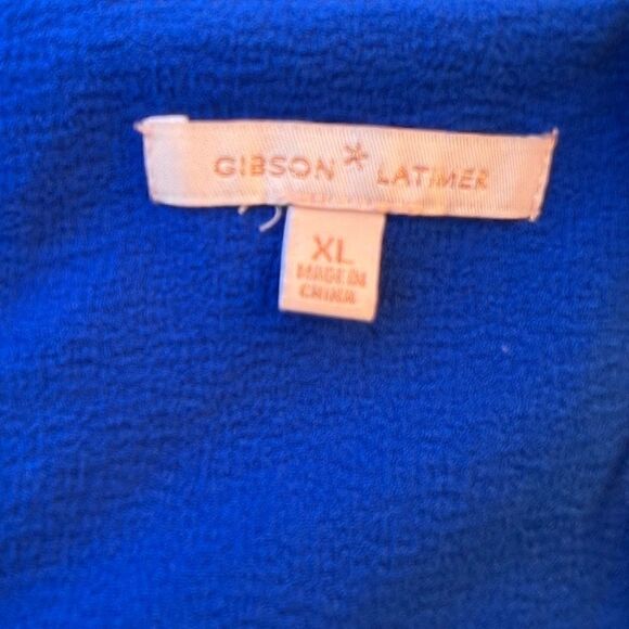 Gibson Latimer Electric Dodger Blue Dress XL - Picture 8 of 9